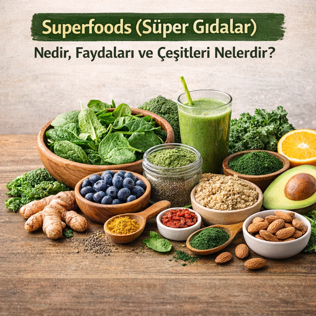Superfoods (Süper Gıdalar) Nedir, Faydaları ve Çeşitleri Nelerdir?