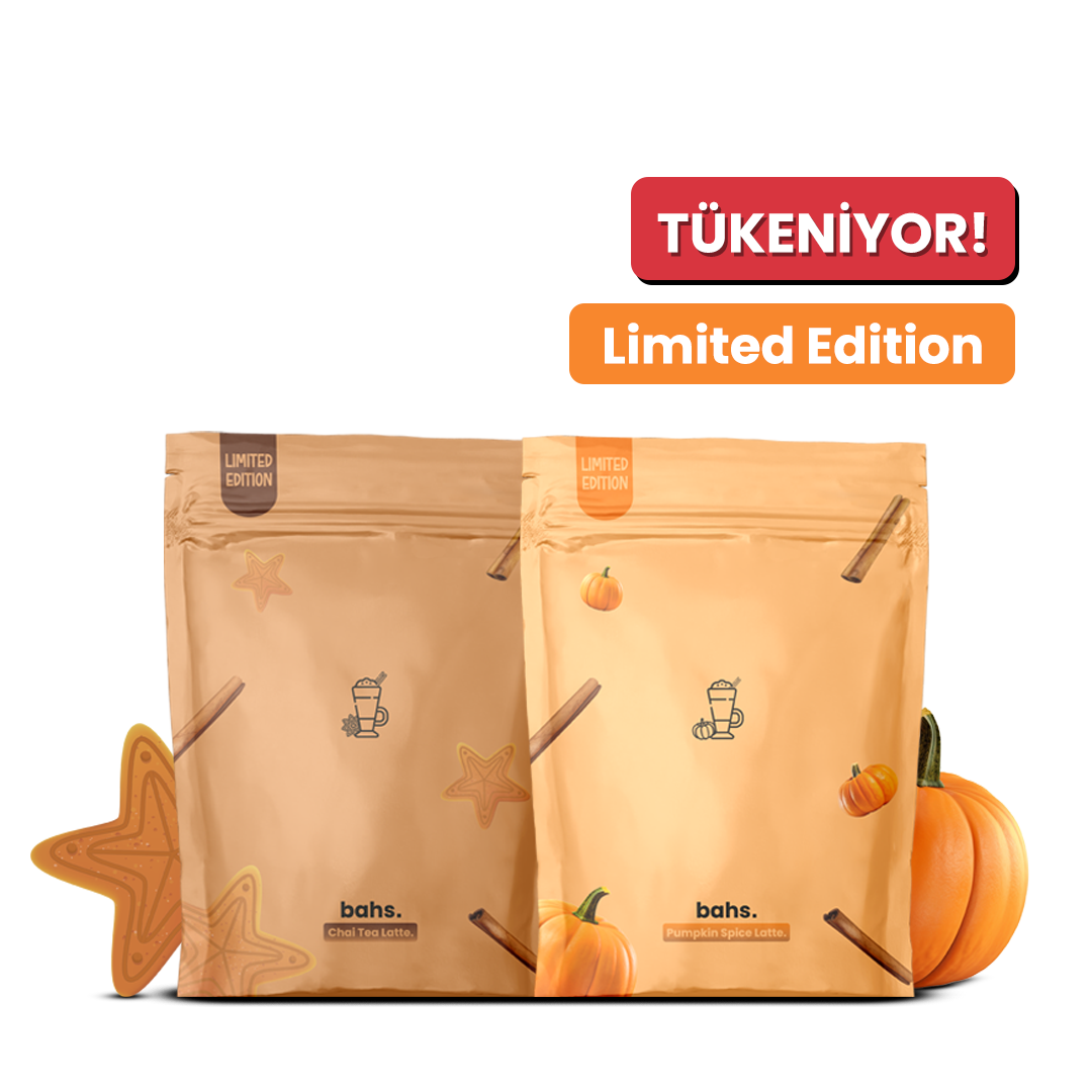 Öğün Tozu (20 öğün)| 1 Pumpkin Spice Latte 1 Chai Tea Latte