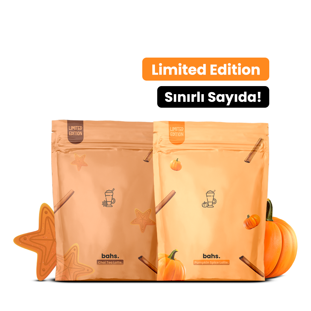 Öğün Tozu (20 öğün)| 1 Pumpkin Spice Latte 1 Chai Tea Latte