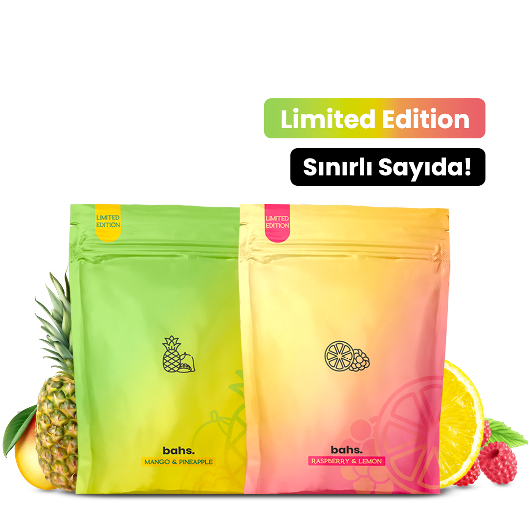 Öğün Tozu (20 öğün) | 1 Mango & Pineapple 1 Raspberry & Lemon