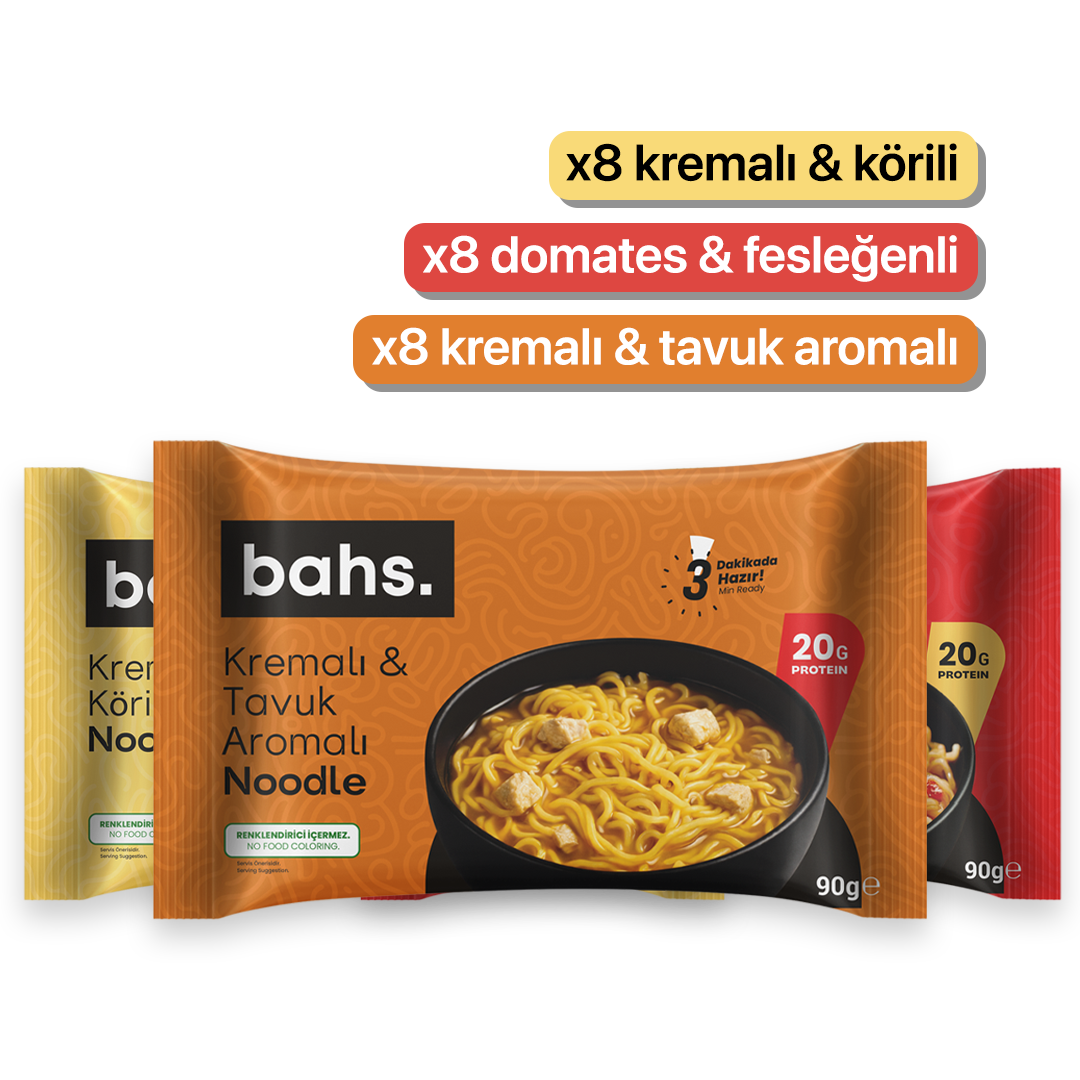 bahs. Noodle | x24 Karışık Paket